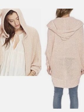 Free People Intimates “Cocoon” Hooded Cardigan